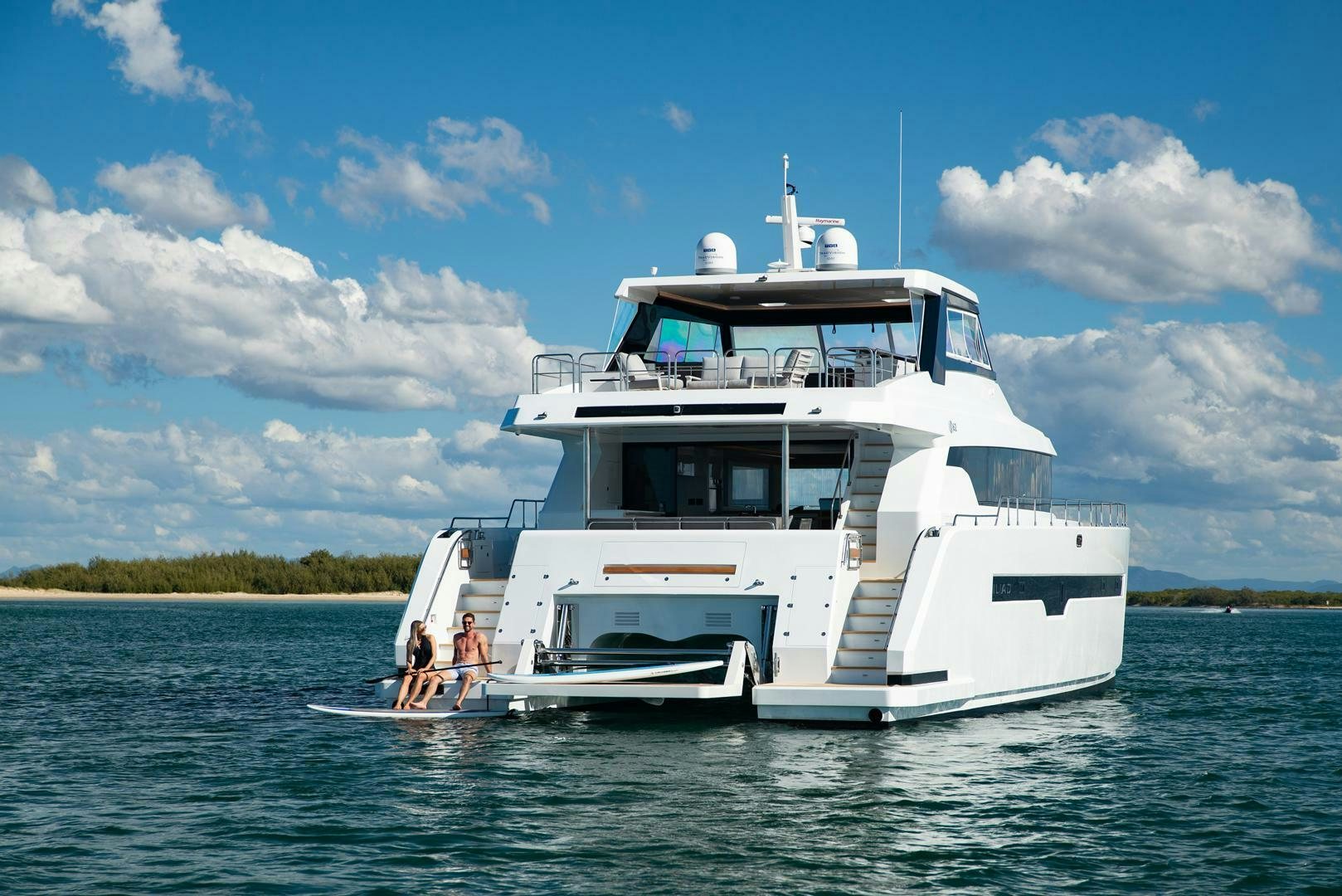 a boat on the water aboard NONE Yacht for Sale