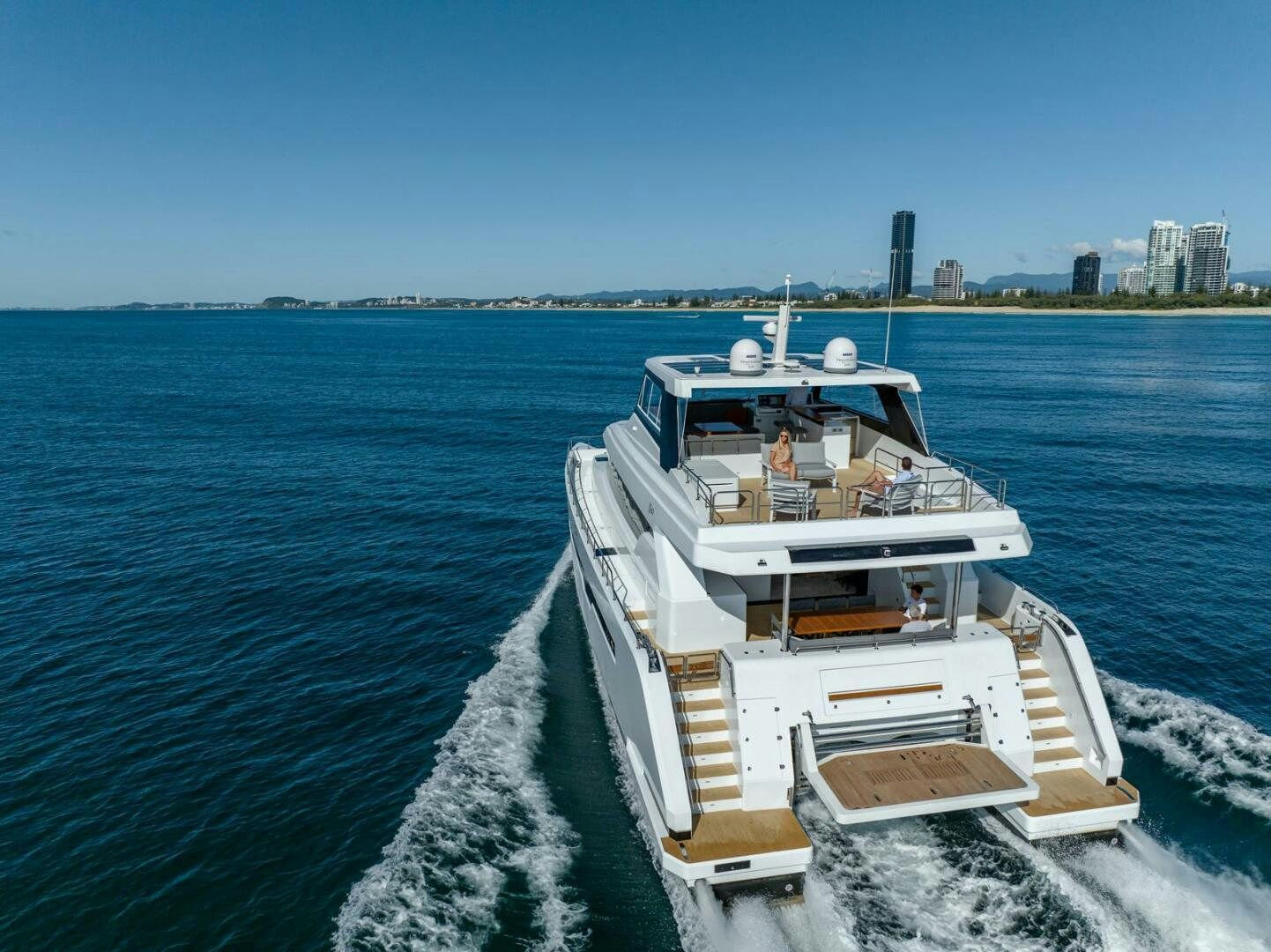 a boat on the water aboard NONE Yacht for Sale