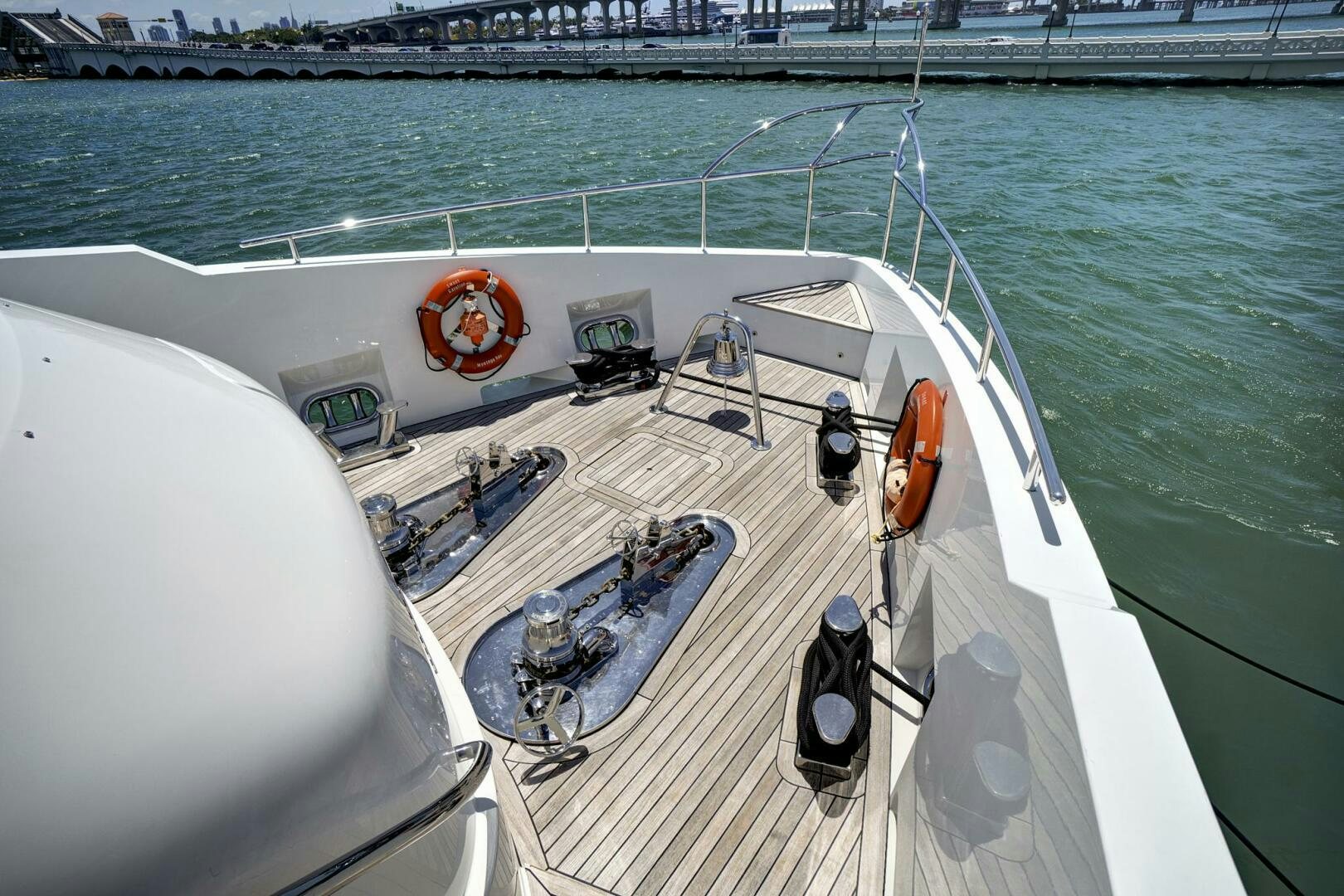 a boat on the water aboard SWEET CAROLINE Yacht for Sale
