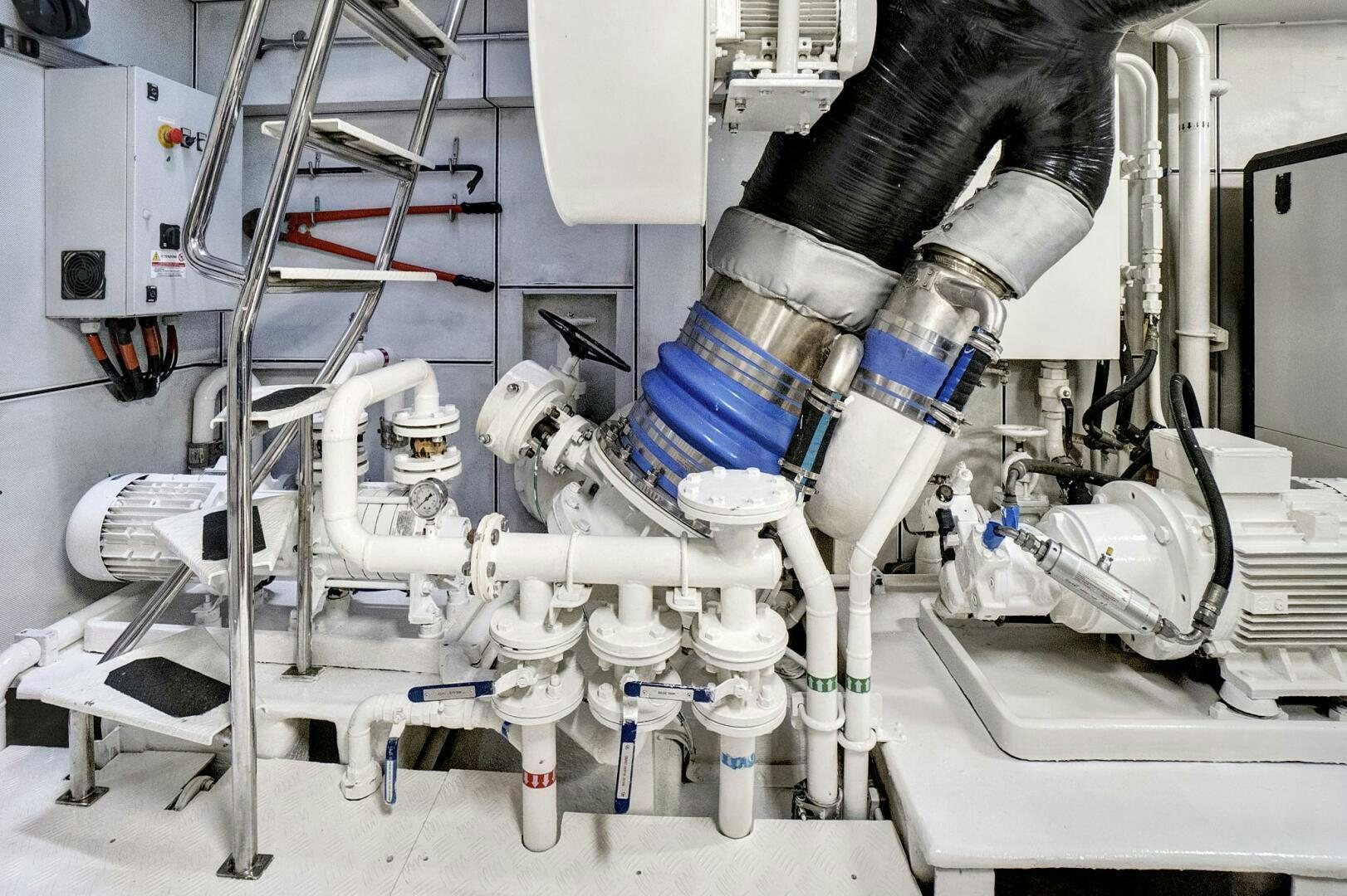 close-up of a machine aboard SWEET CAROLINE Yacht for Sale