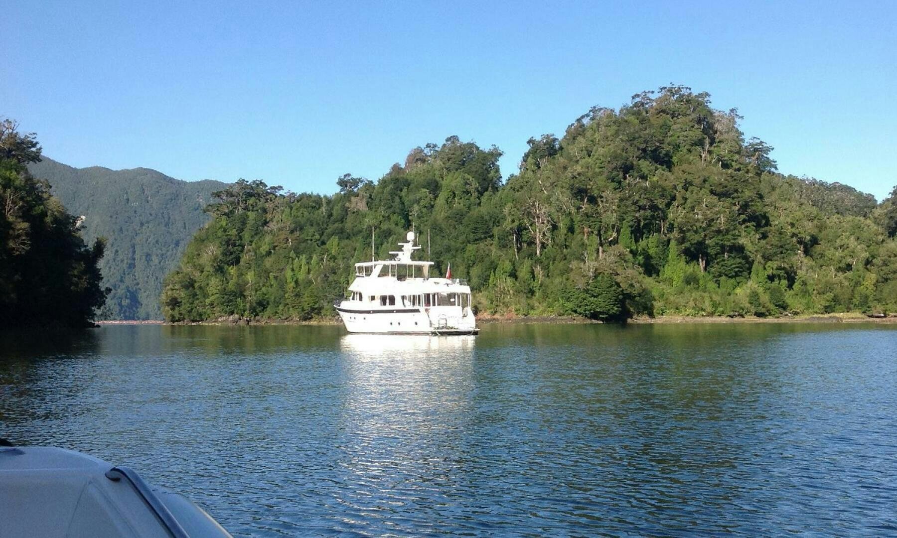 a boat on the water aboard BRAVO! Yacht for Sale