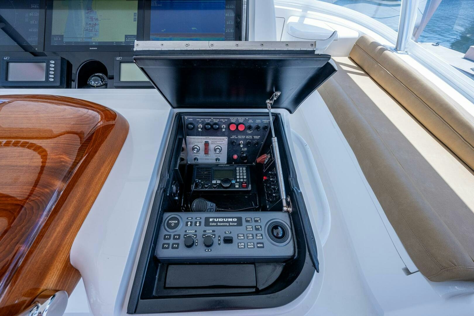 a machine on the counter aboard GYPSEA Yacht for Sale