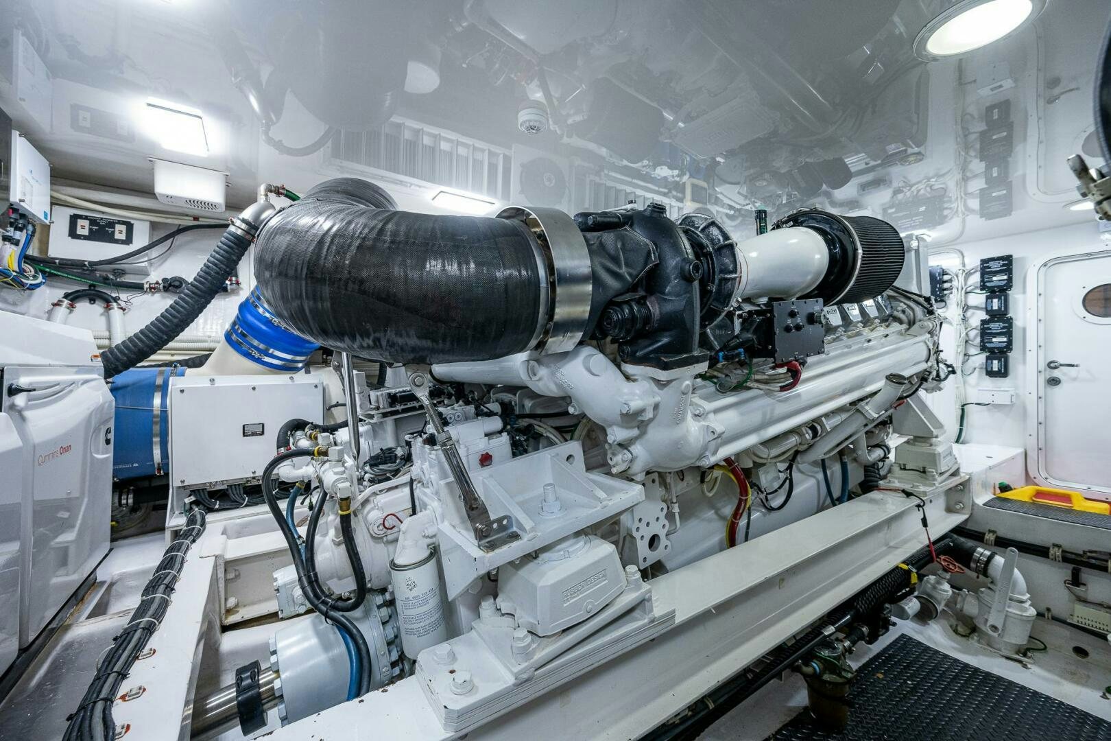 a close-up of a machine aboard GYPSEA Yacht for Sale