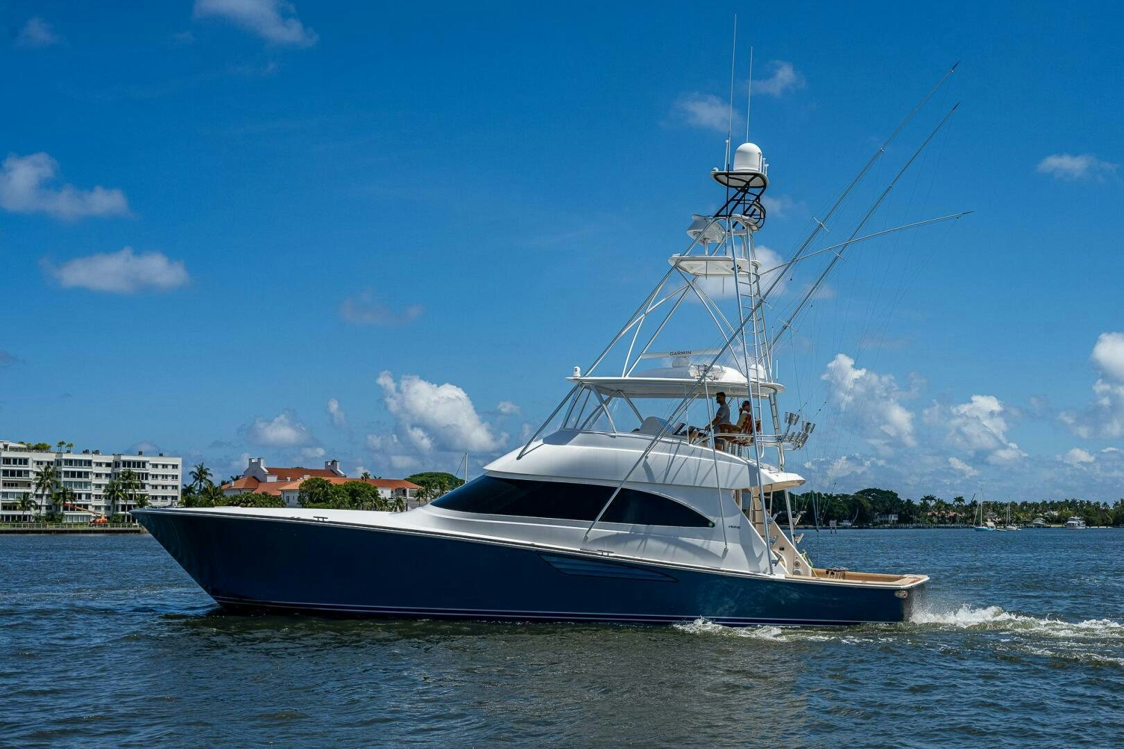 a large boat on the water aboard GYPSEA Yacht for Sale