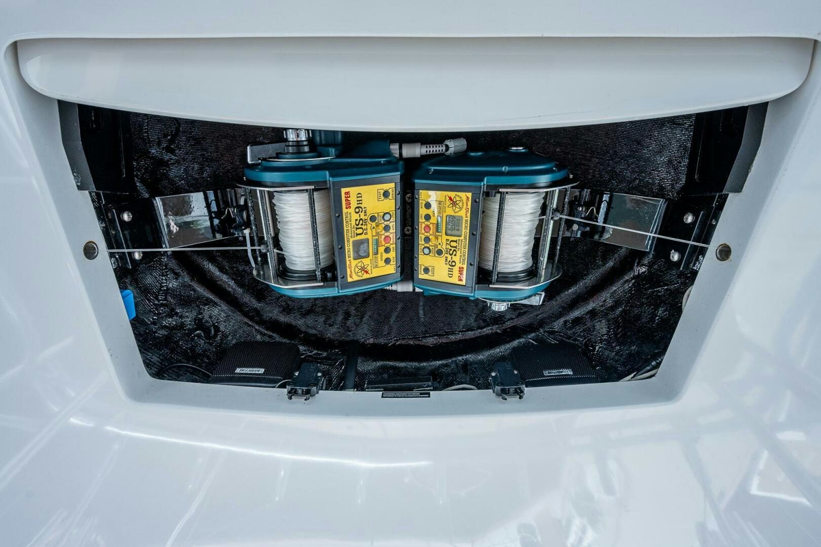 a close-up of a machine aboard GYPSEA Yacht for Sale