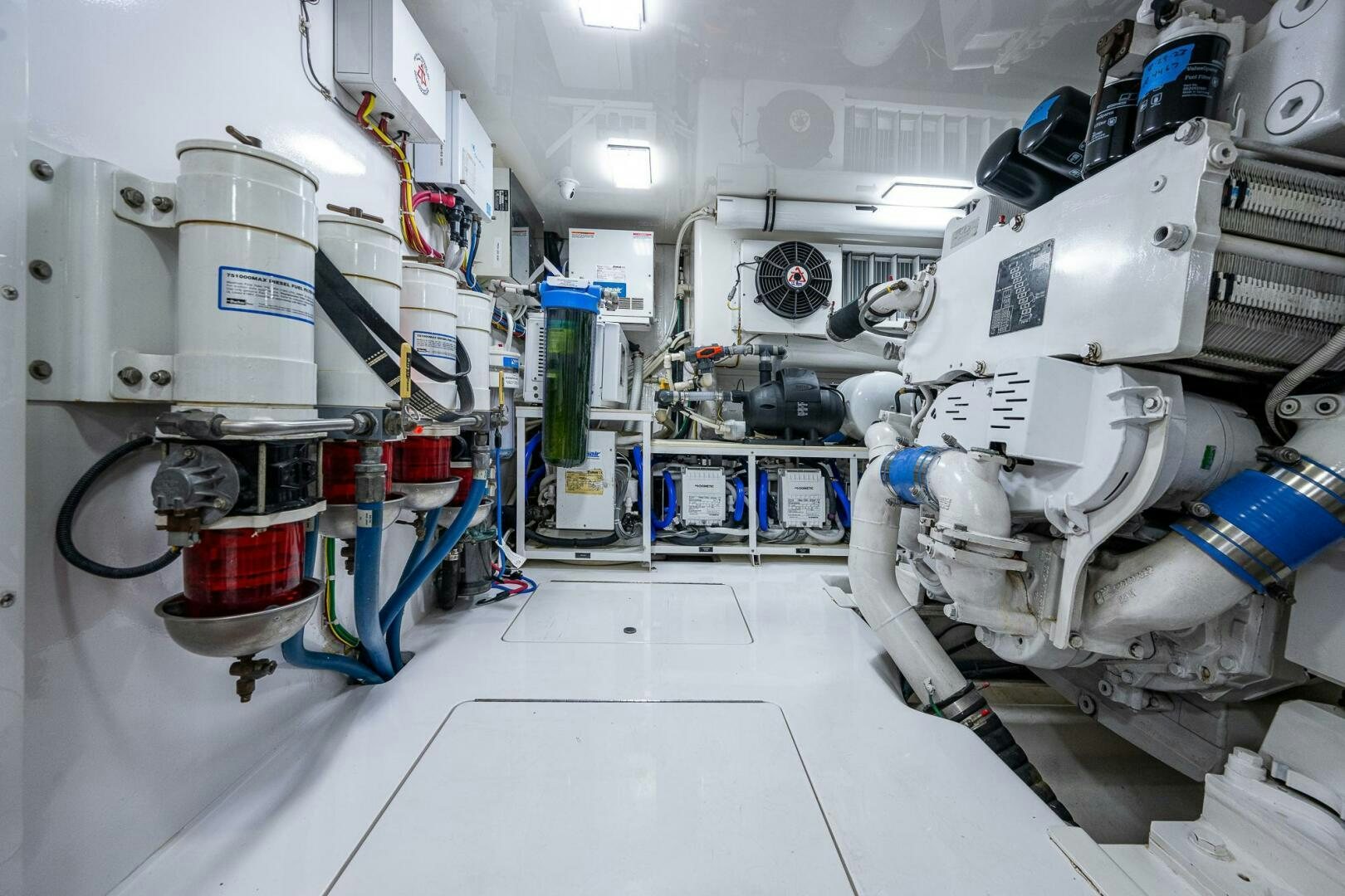 a close-up of a machine aboard GYPSEA Yacht for Sale