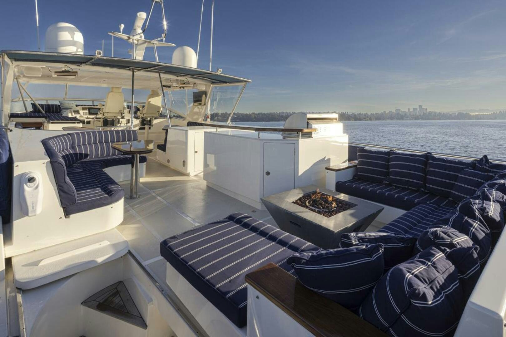 a boat on the water aboard HYJAC Yacht for Sale
