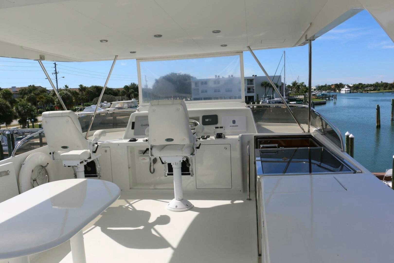 a boat on the water aboard RECYCLING MADE CENTS Yacht for Sale