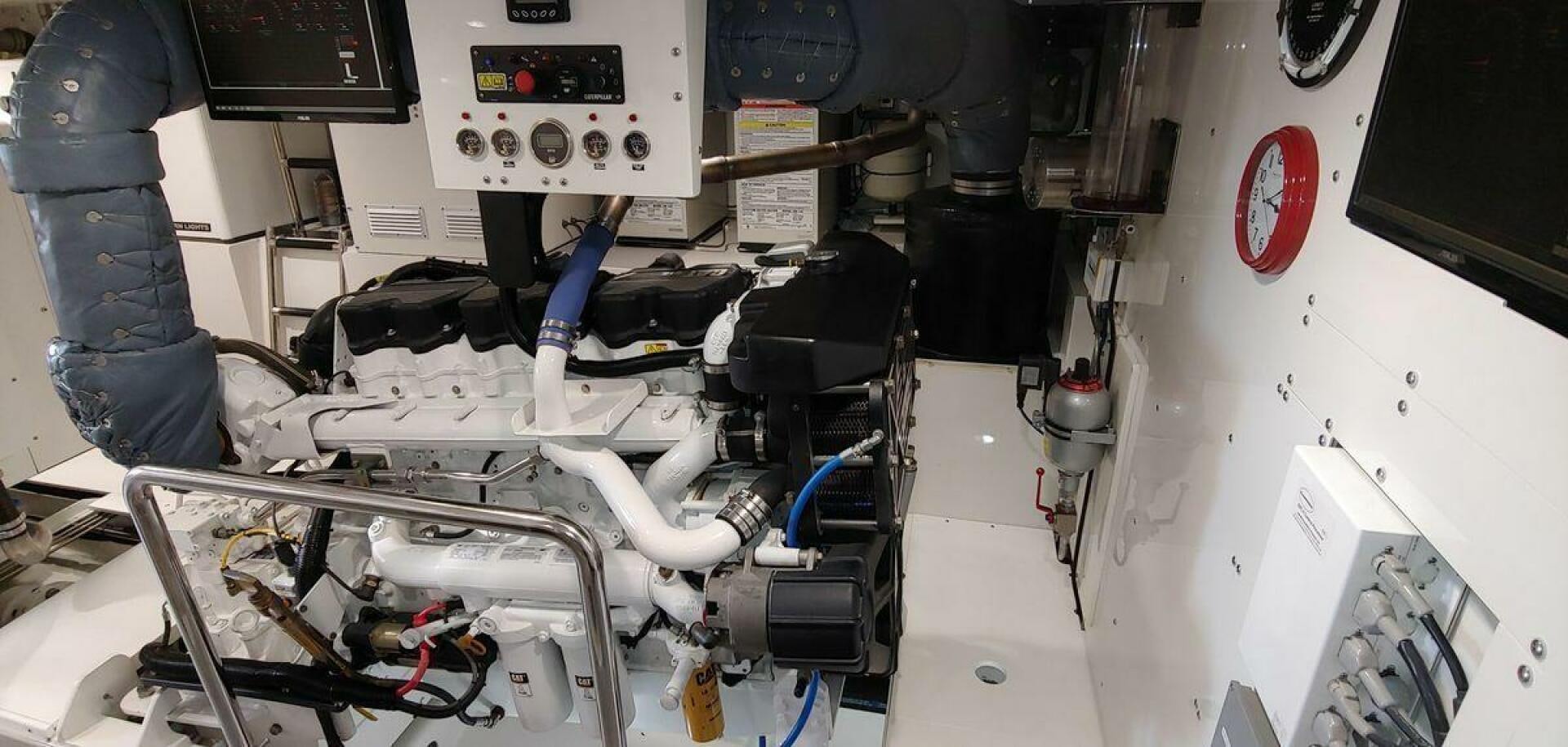 a machine with wires aboard ALLSEAS Yacht for Sale