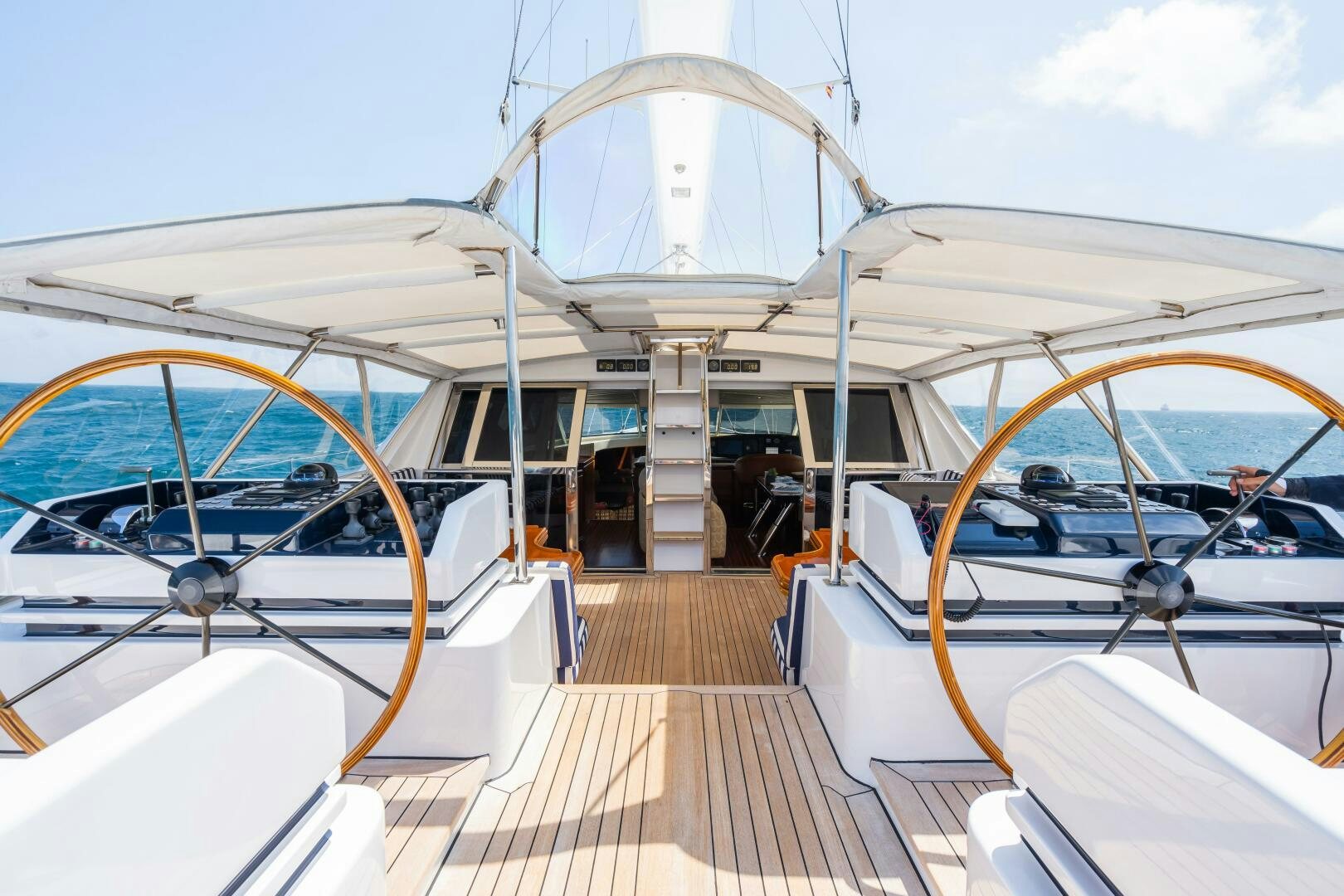 a boat on the water aboard SEAQUELL Yacht for Sale