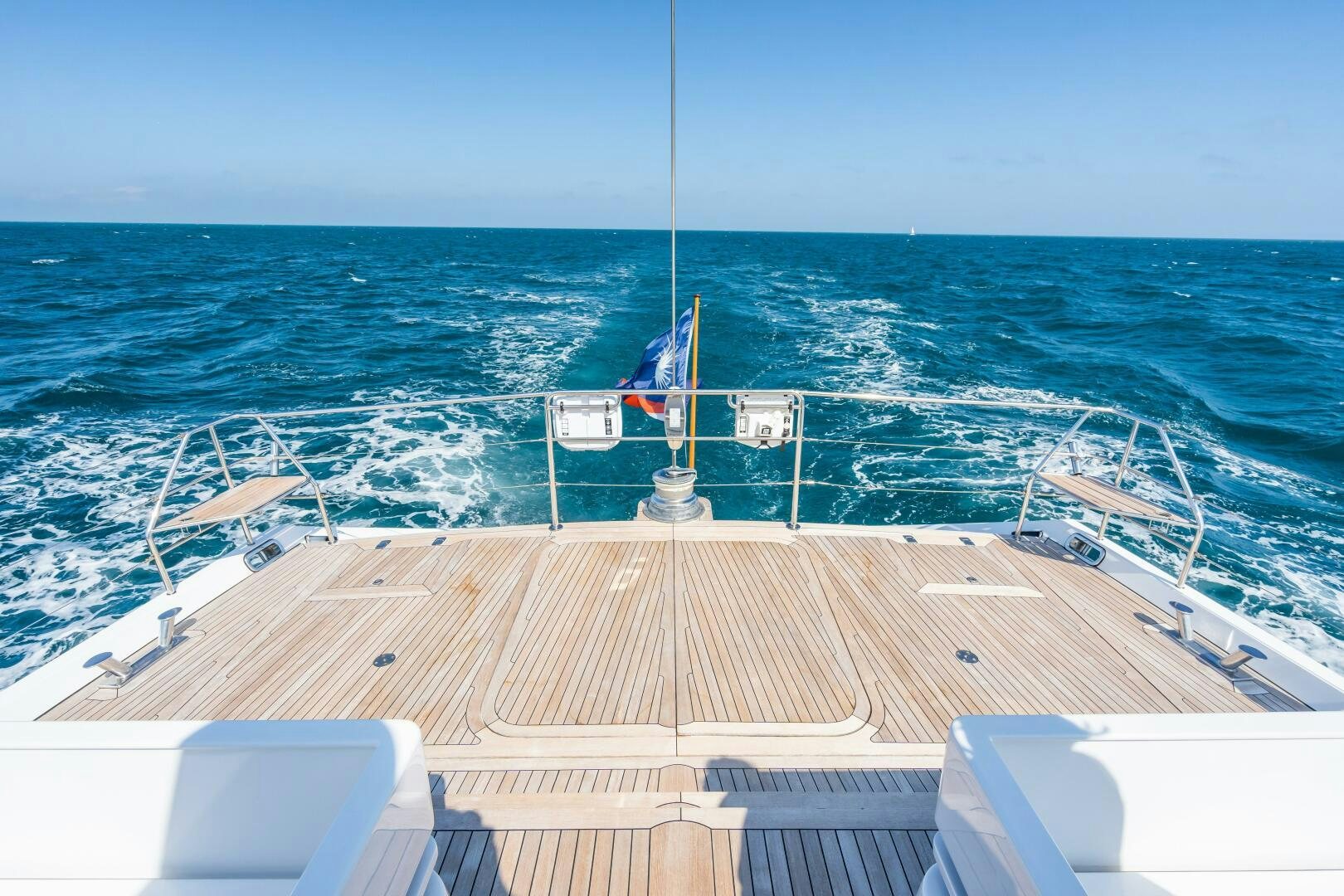 a boat on the water aboard SEAQUELL Yacht for Sale