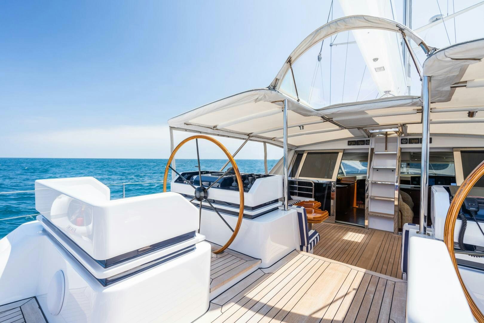 a boat on the water aboard SEAQUELL Yacht for Sale