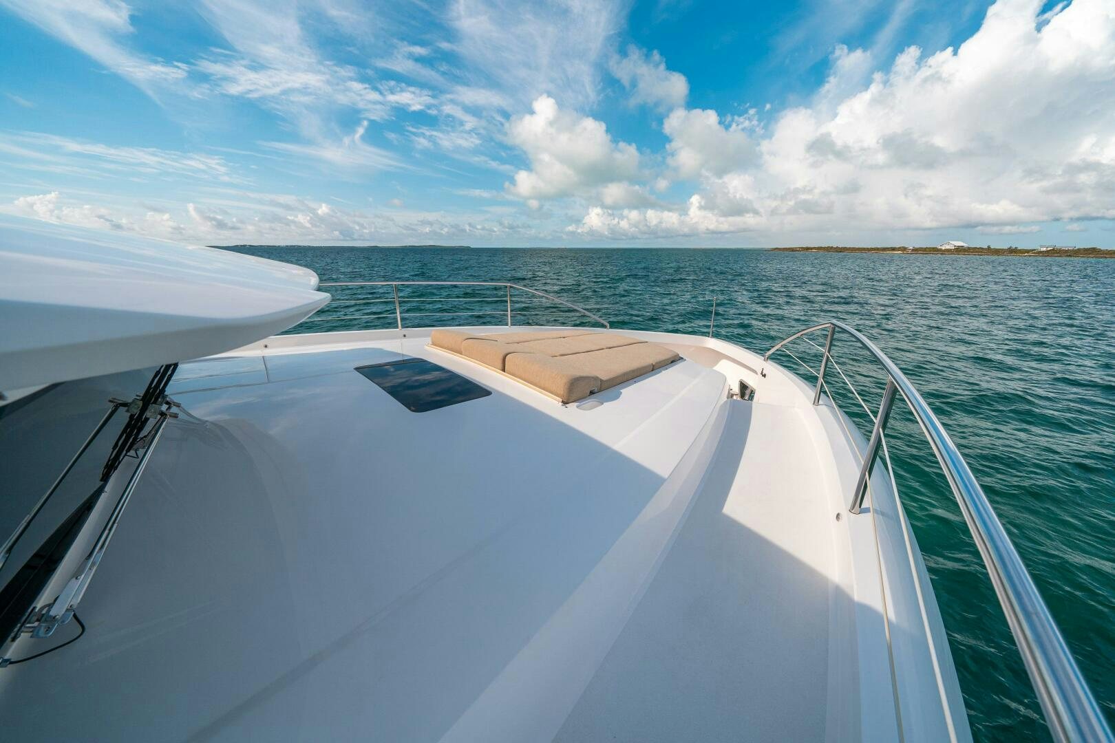 a boat on the water aboard MIDNIGHT MOON Yacht for Sale