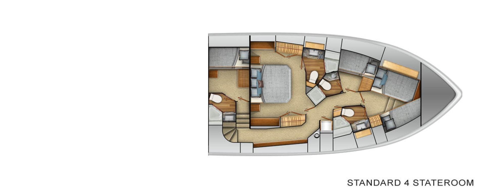 a computer generated image of a building aboard NEW BUILD Yacht for Sale