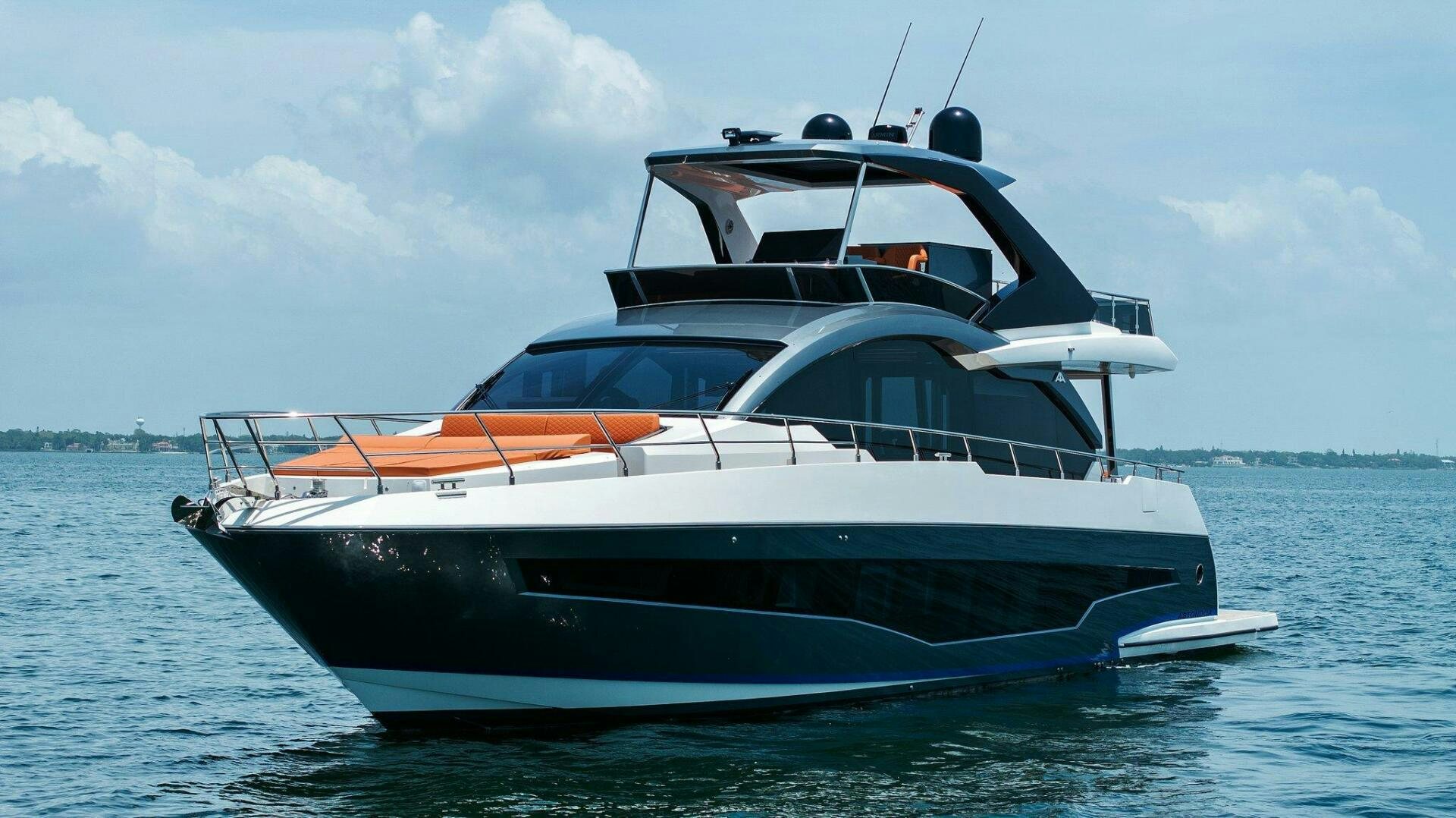 a boat on the water aboard TINKA BUNNY Yacht for Sale