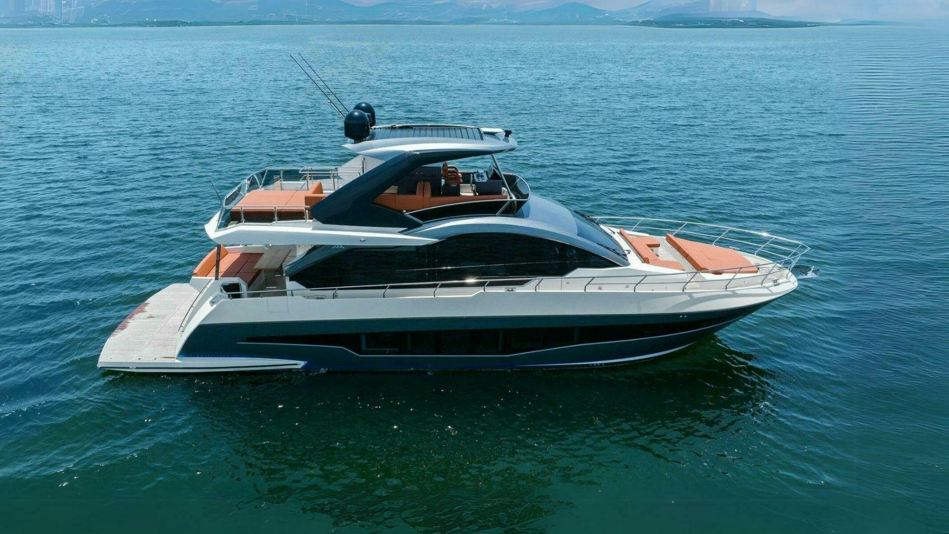 a boat in the water aboard TINKA BUNNY Yacht for Sale