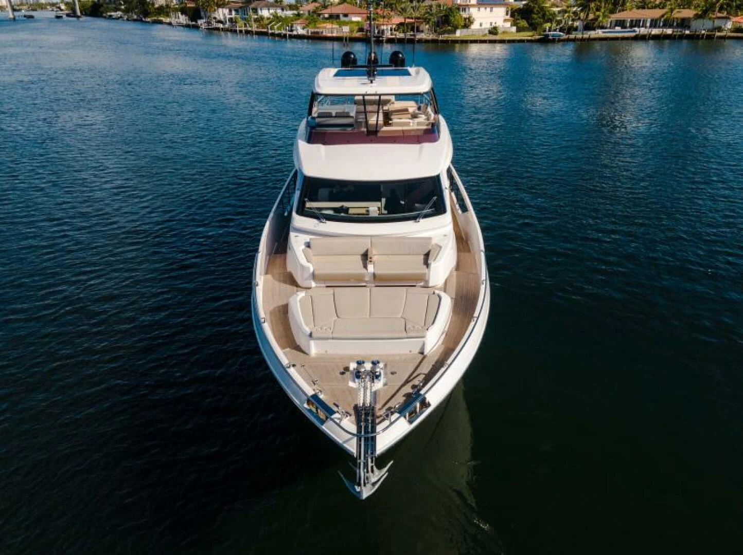 a boat on the water aboard INEA Yacht for Sale