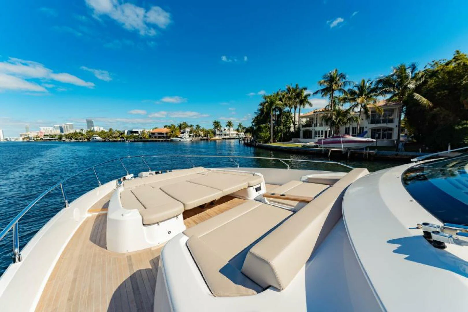 a boat on the water aboard INEA Yacht for Sale