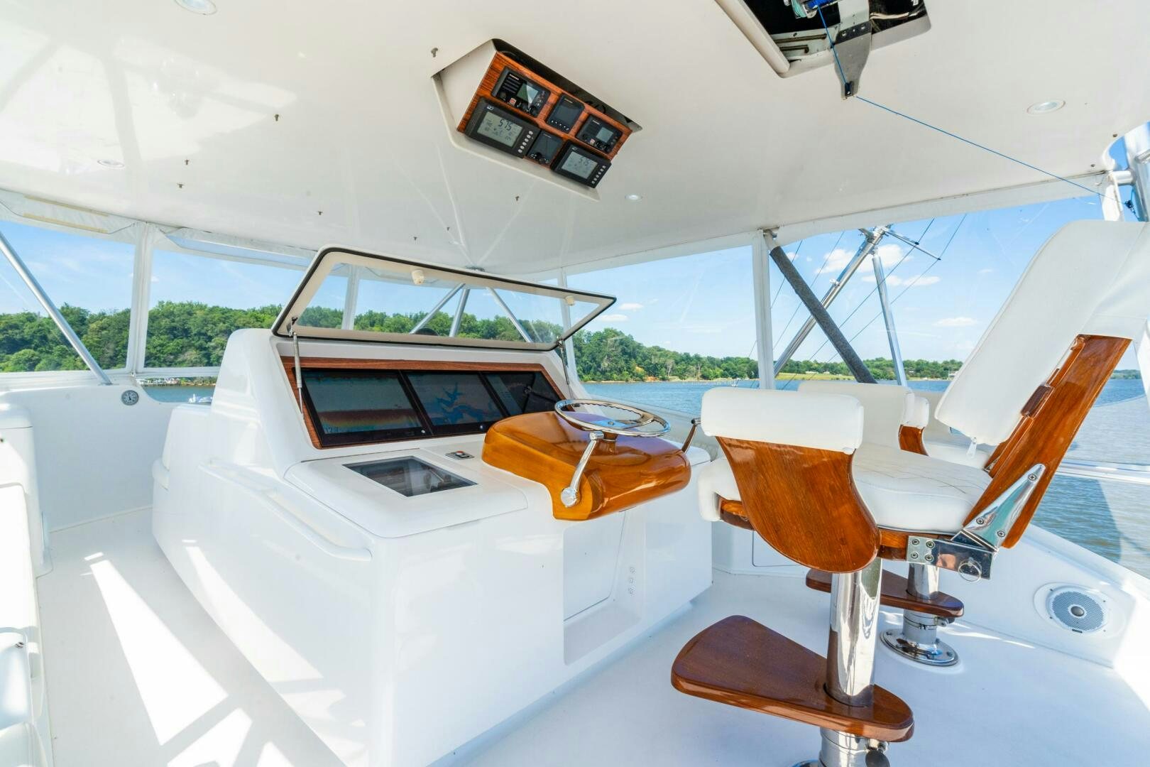 inside of a boat aboard W Yacht for Sale