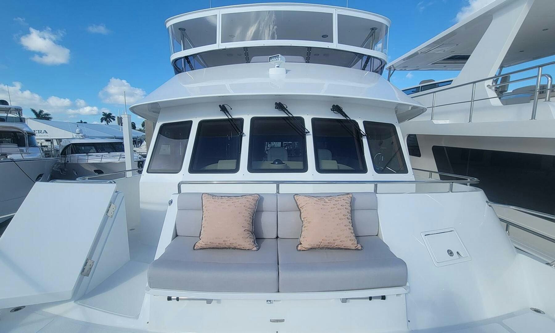 a boat on the water aboard OKIE Yacht for Sale