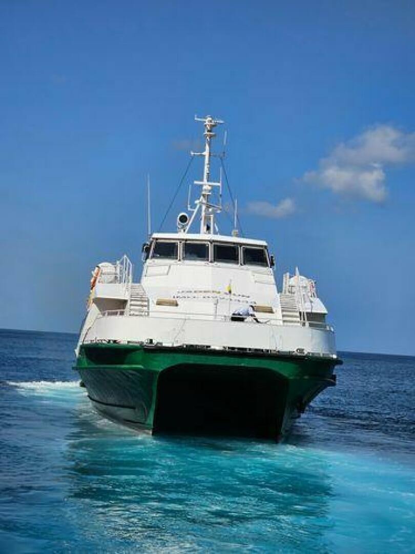 a boat in the water aboard JADEN SUN Yacht for Sale