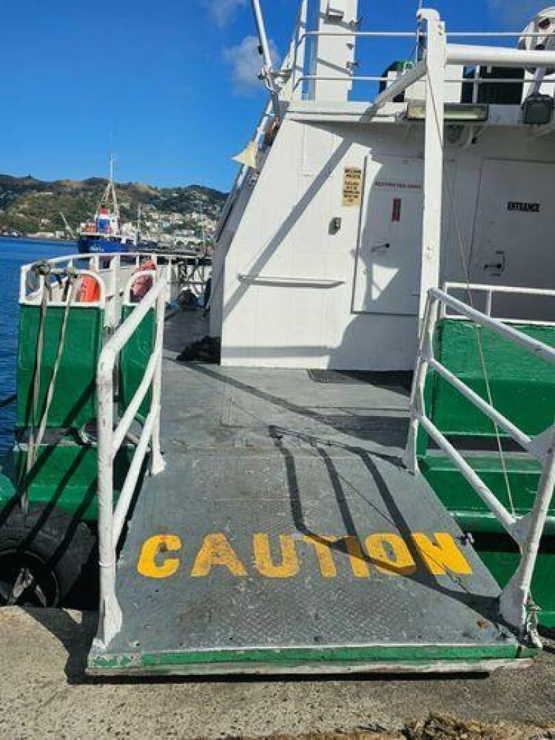 a boat on a dock aboard JADEN SUN Yacht for Sale