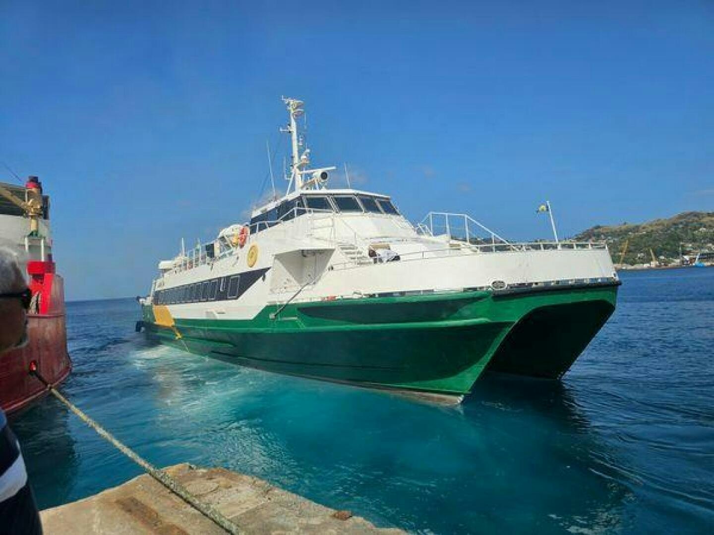 a boat in the water aboard JADEN SUN Yacht for Sale