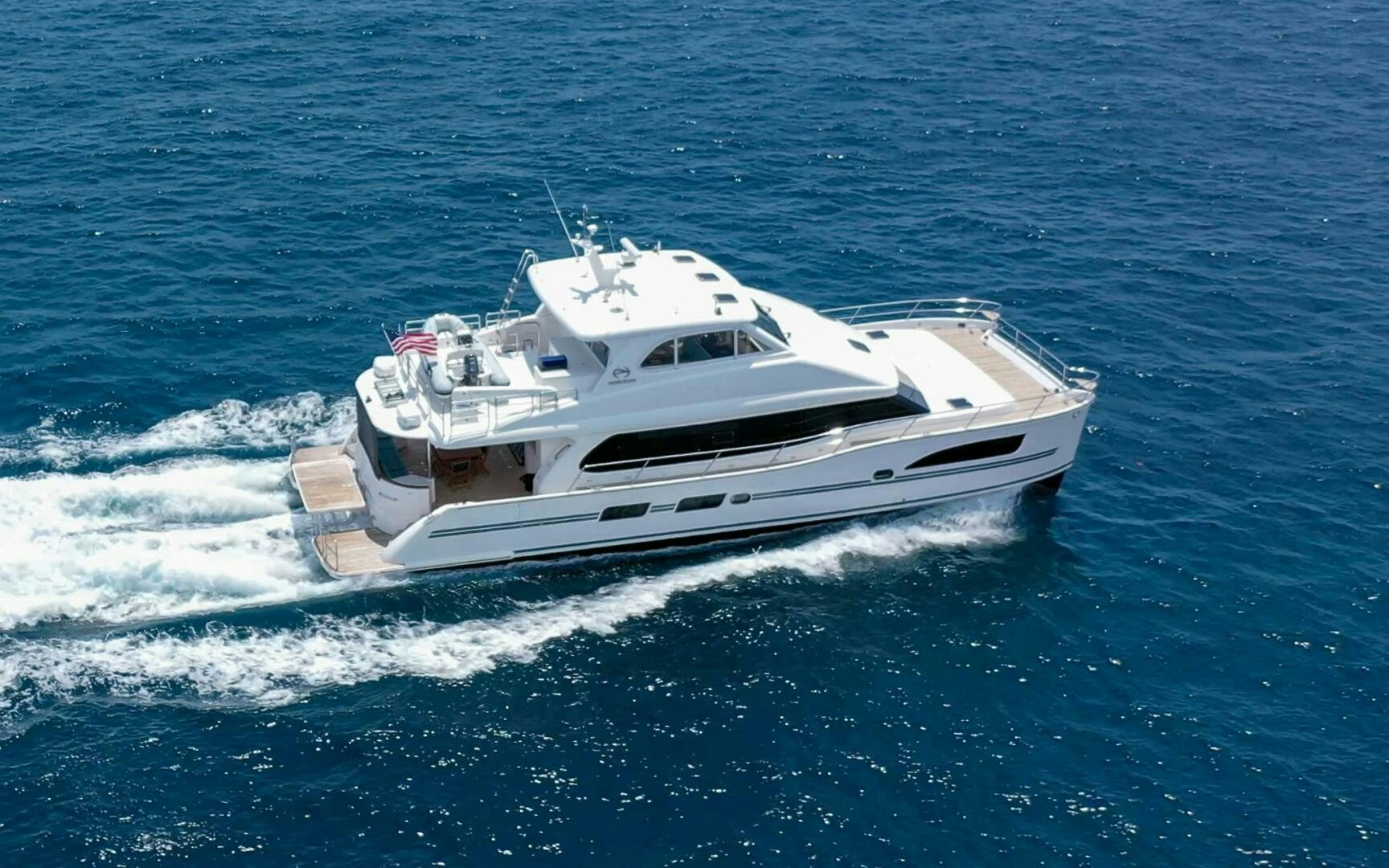 a boat on the water aboard CASTINA Yacht for Sale