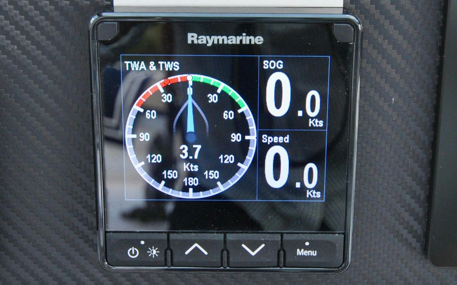 a black digital watch aboard CASTINA Yacht for Sale