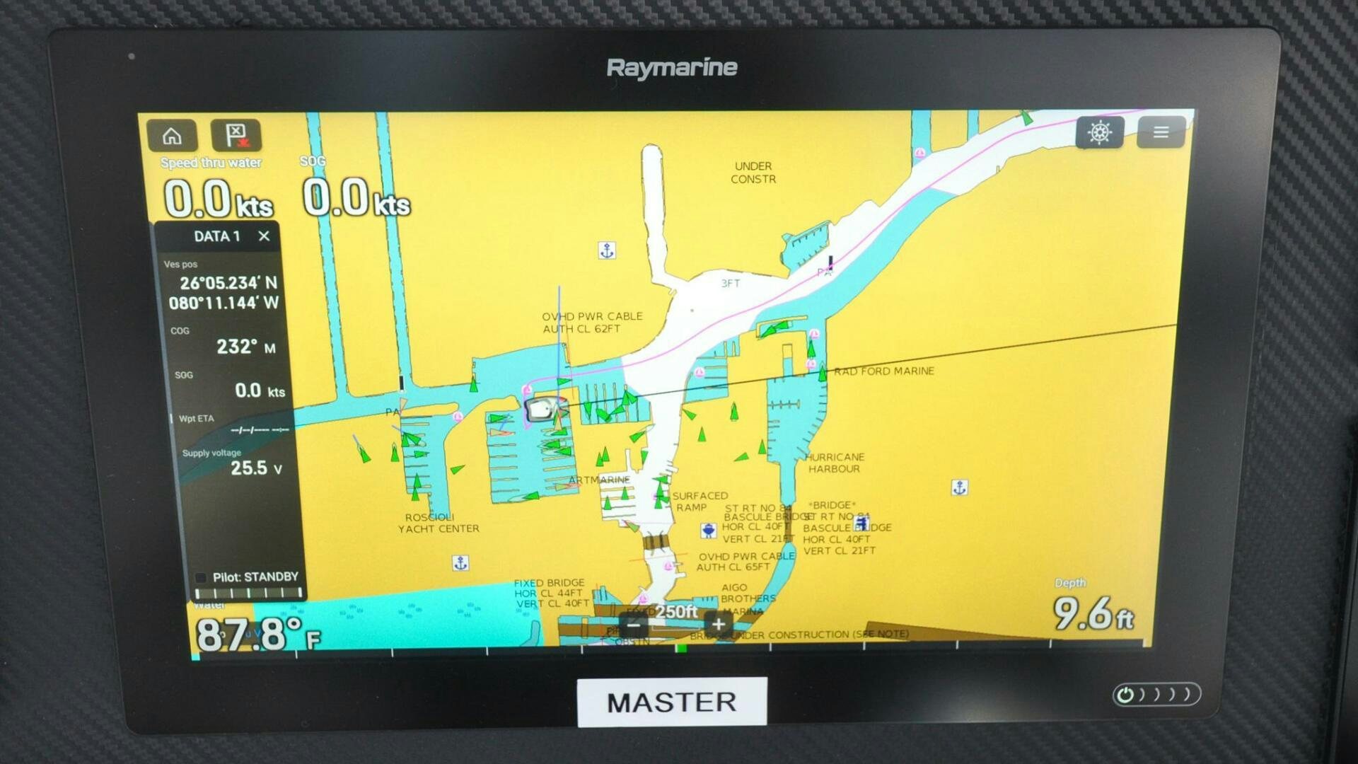 a screen shot of a game aboard CASTINA Yacht for Sale