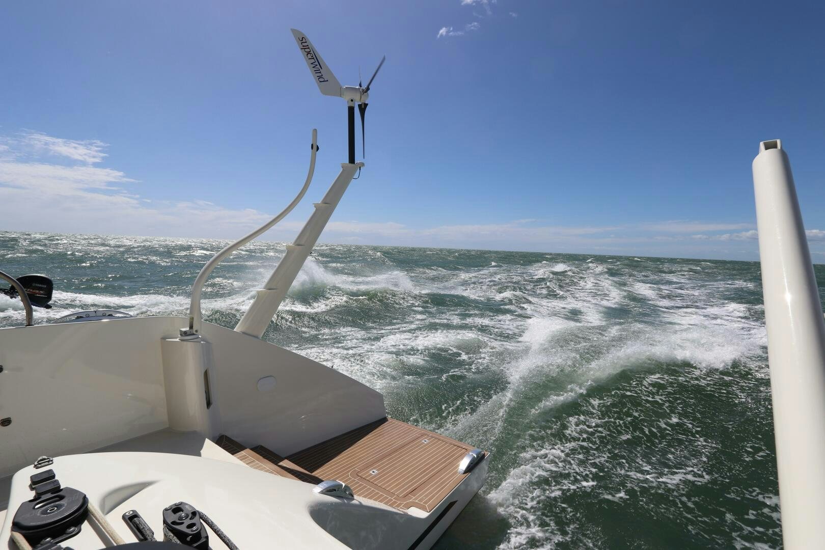 a boat on the water aboard CATCH ME Yacht for Sale