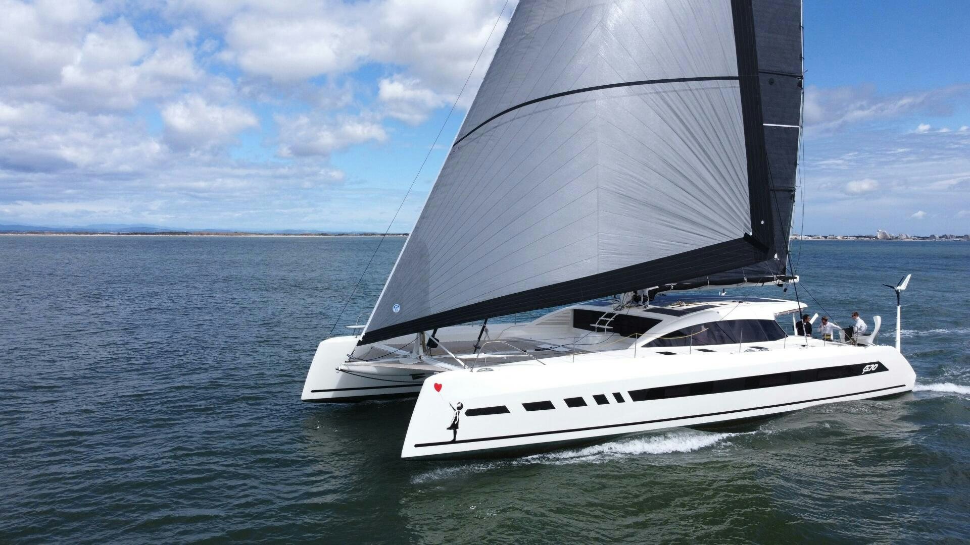 a boat on the water aboard CATCH ME Yacht for Sale