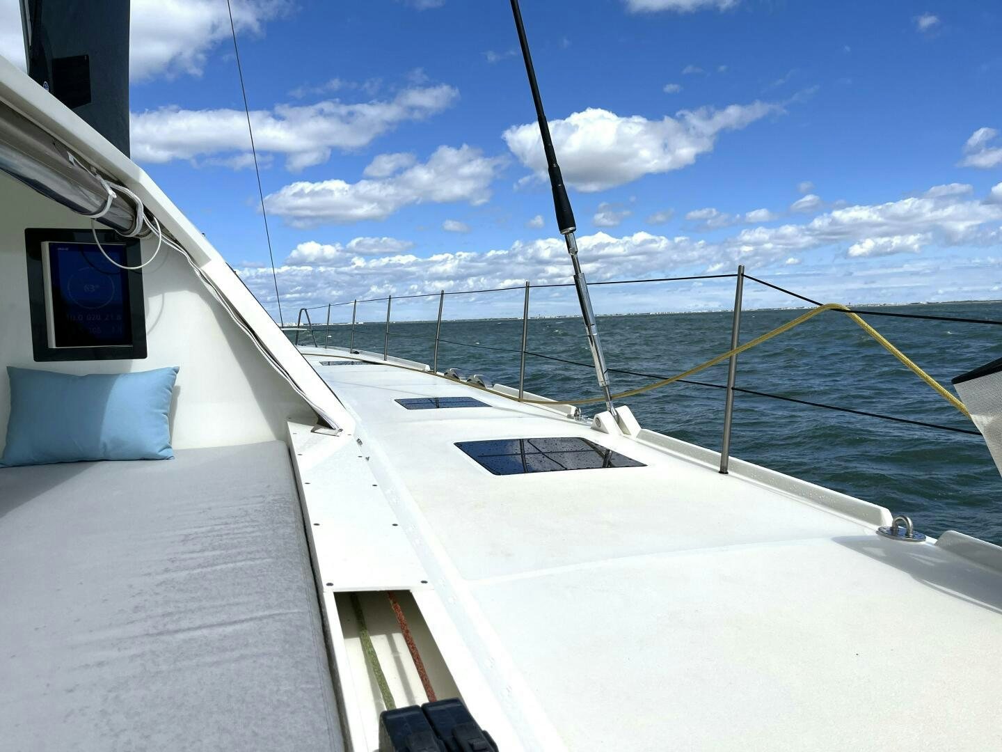 a boat on the water aboard CATCH ME Yacht for Sale