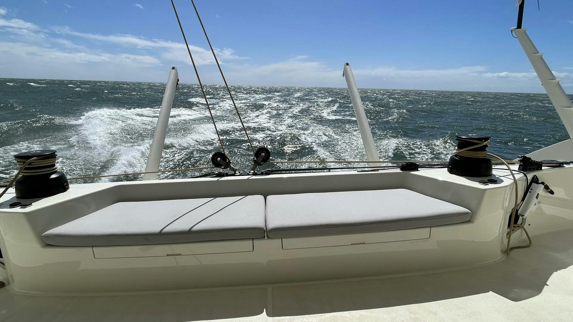 a boat on the water aboard CATCH ME Yacht for Sale