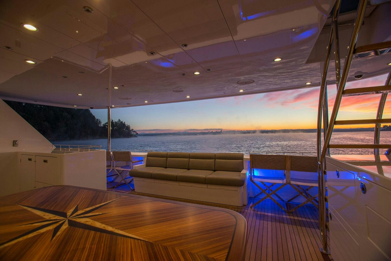 a boat on the water aboard CAZADOR Yacht for Sale