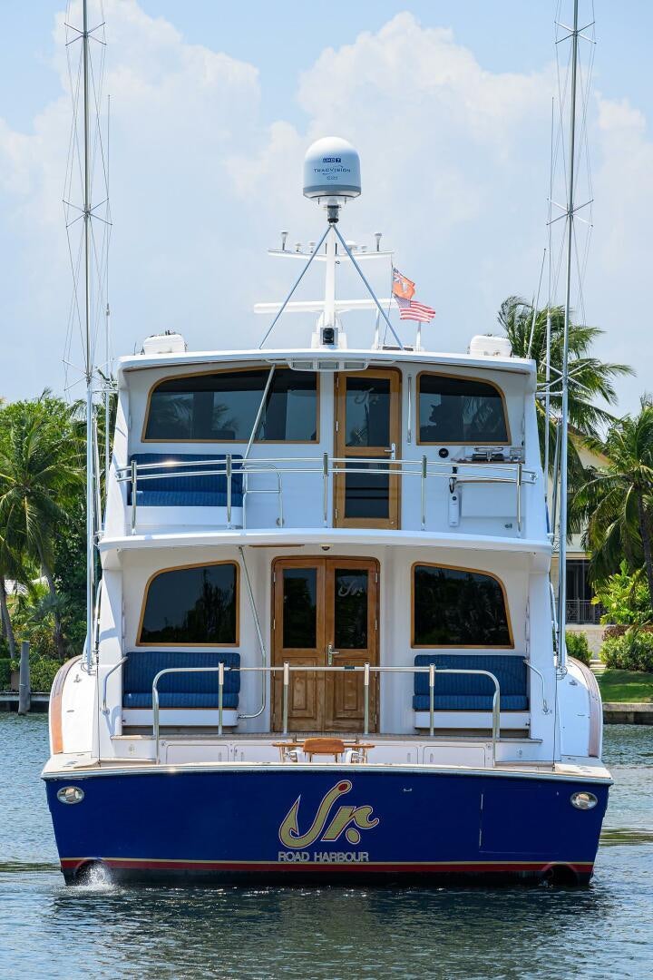 a boat on the water aboard JR Yacht for Sale