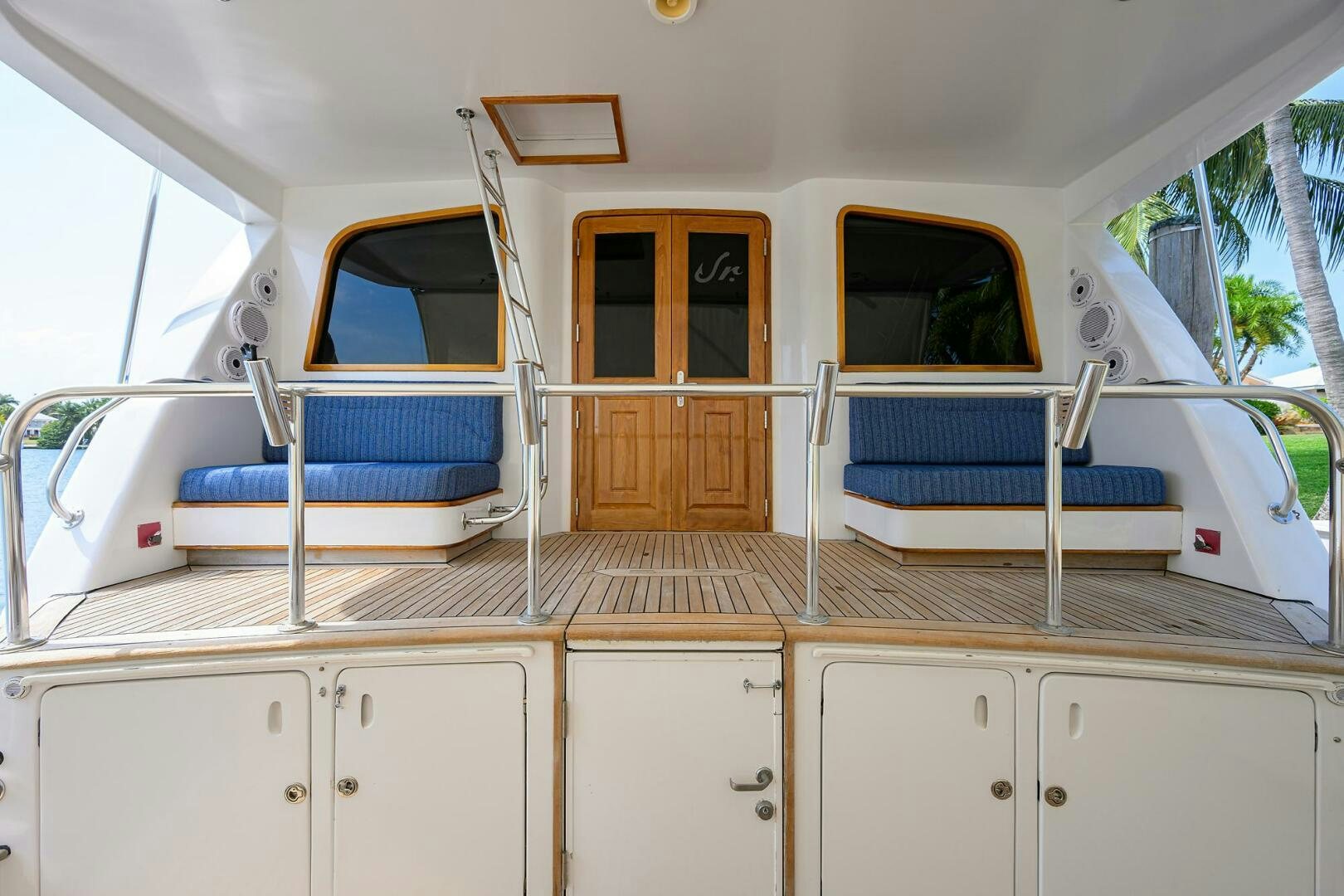 a boat on the water aboard JR Yacht for Sale