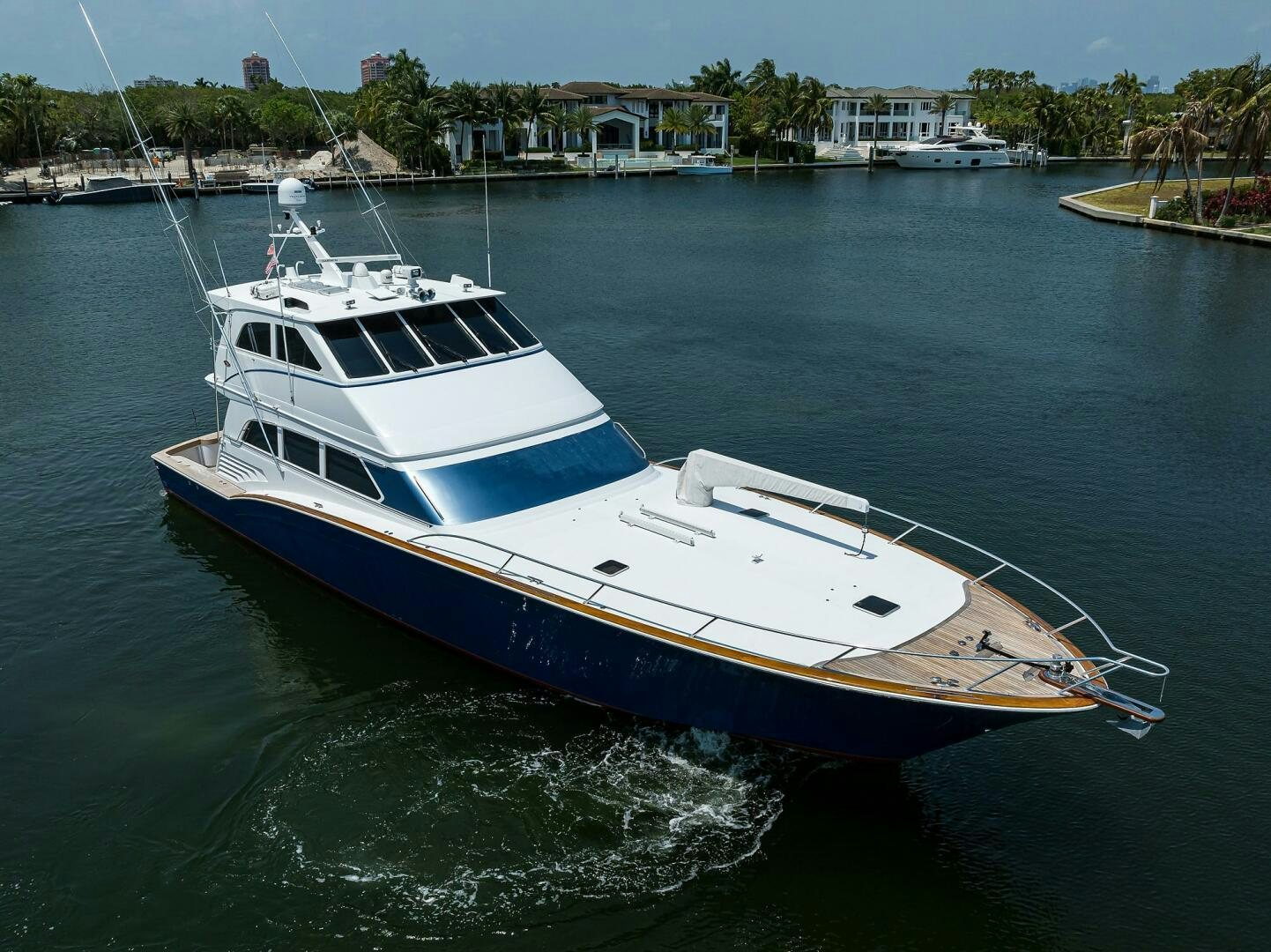 a boat on the water aboard JR Yacht for Sale