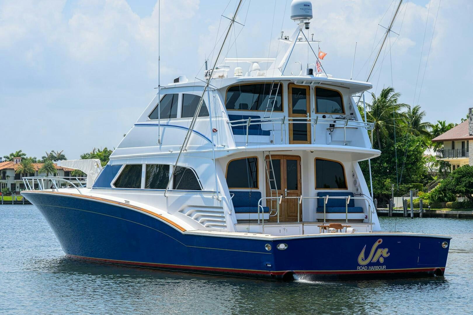 a boat on the water aboard JR Yacht for Sale