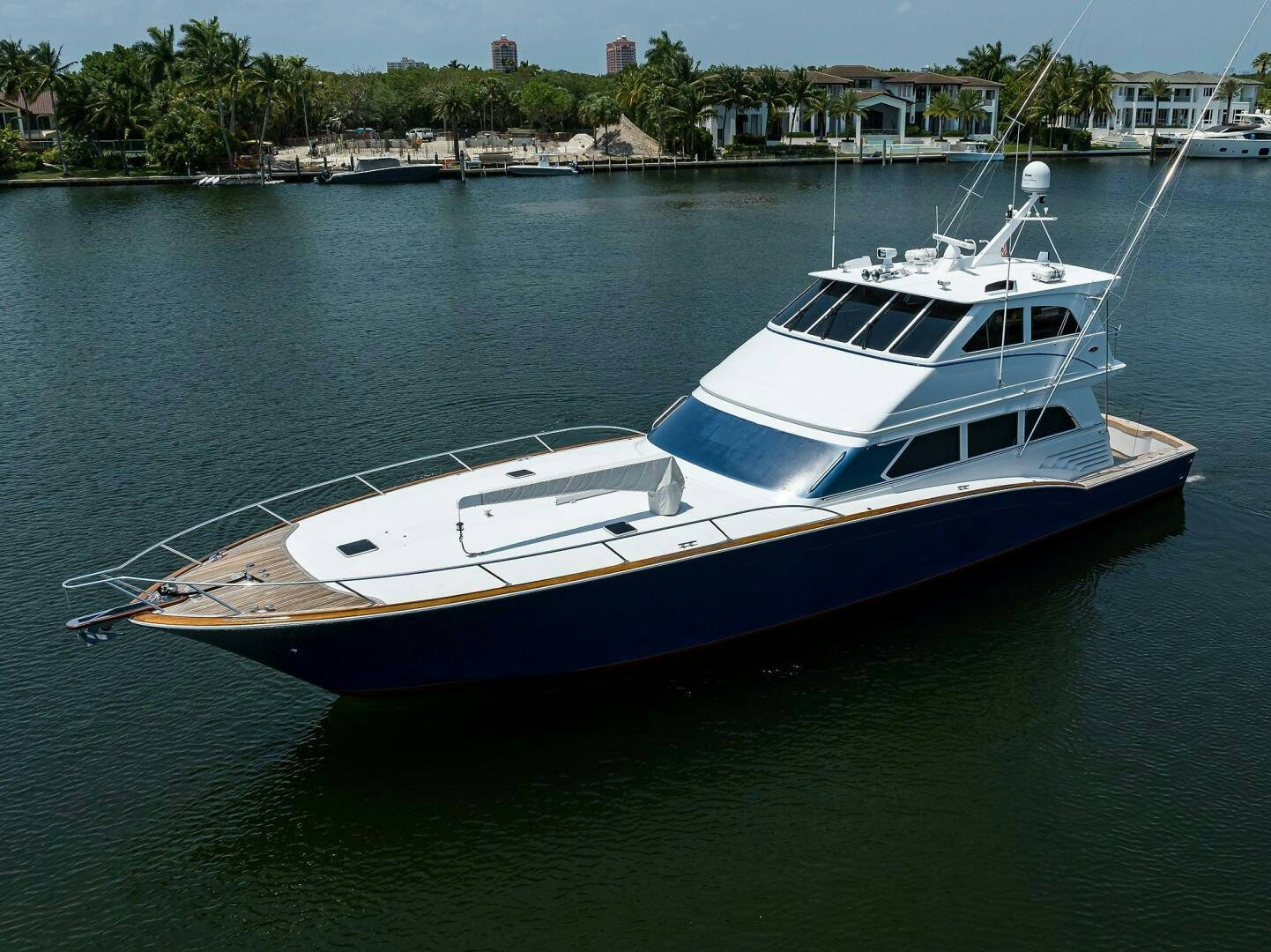 a boat on the water aboard JR Yacht for Sale