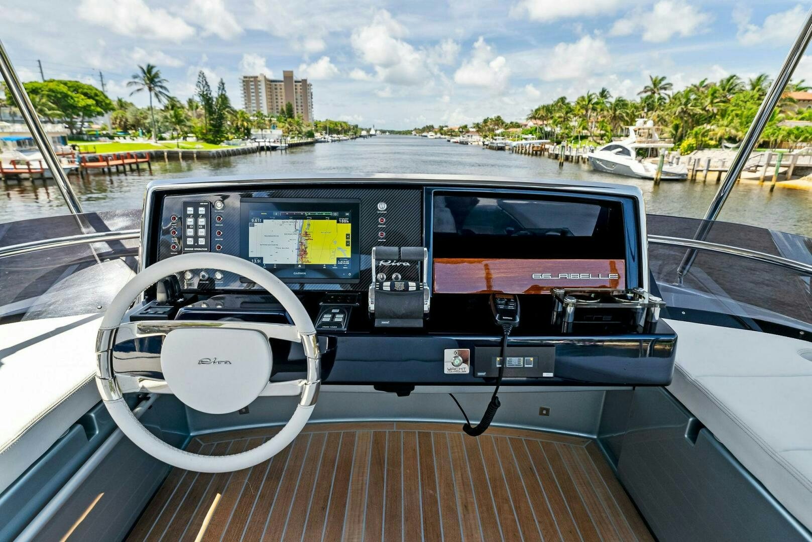 the inside of a boat aboard KNOT NORMAL Yacht for Sale
