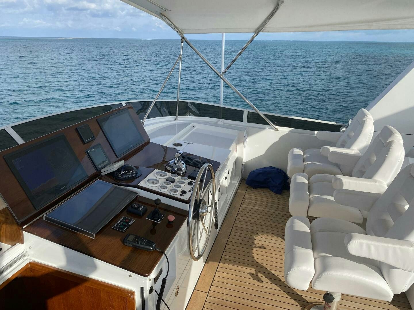 a boat on the water aboard PRECIOUS CARGO Yacht for Sale