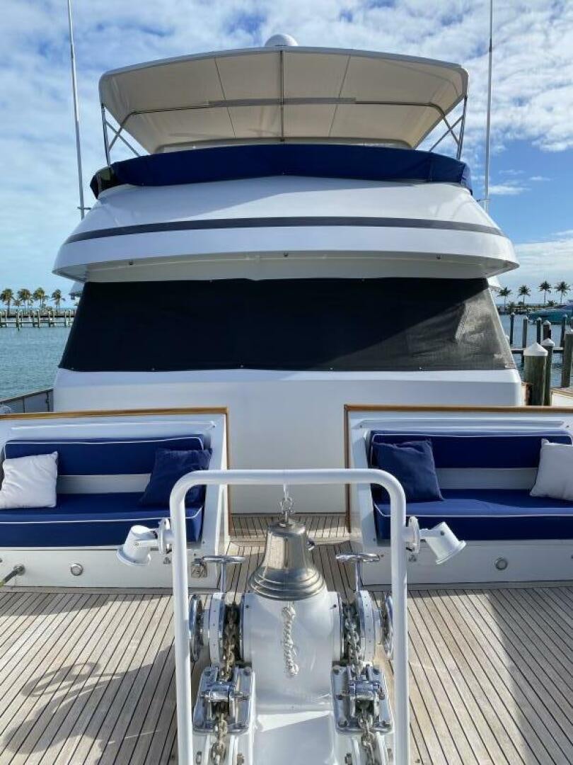 a boat on the water aboard PRECIOUS CARGO Yacht for Sale