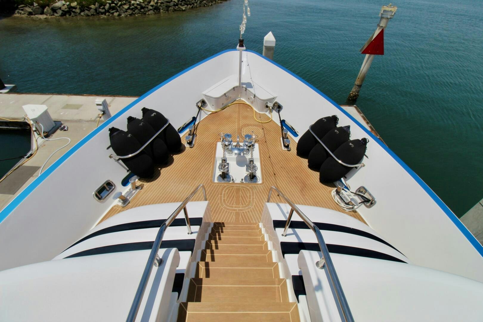 a boat on the water aboard MY WAY Yacht for Sale