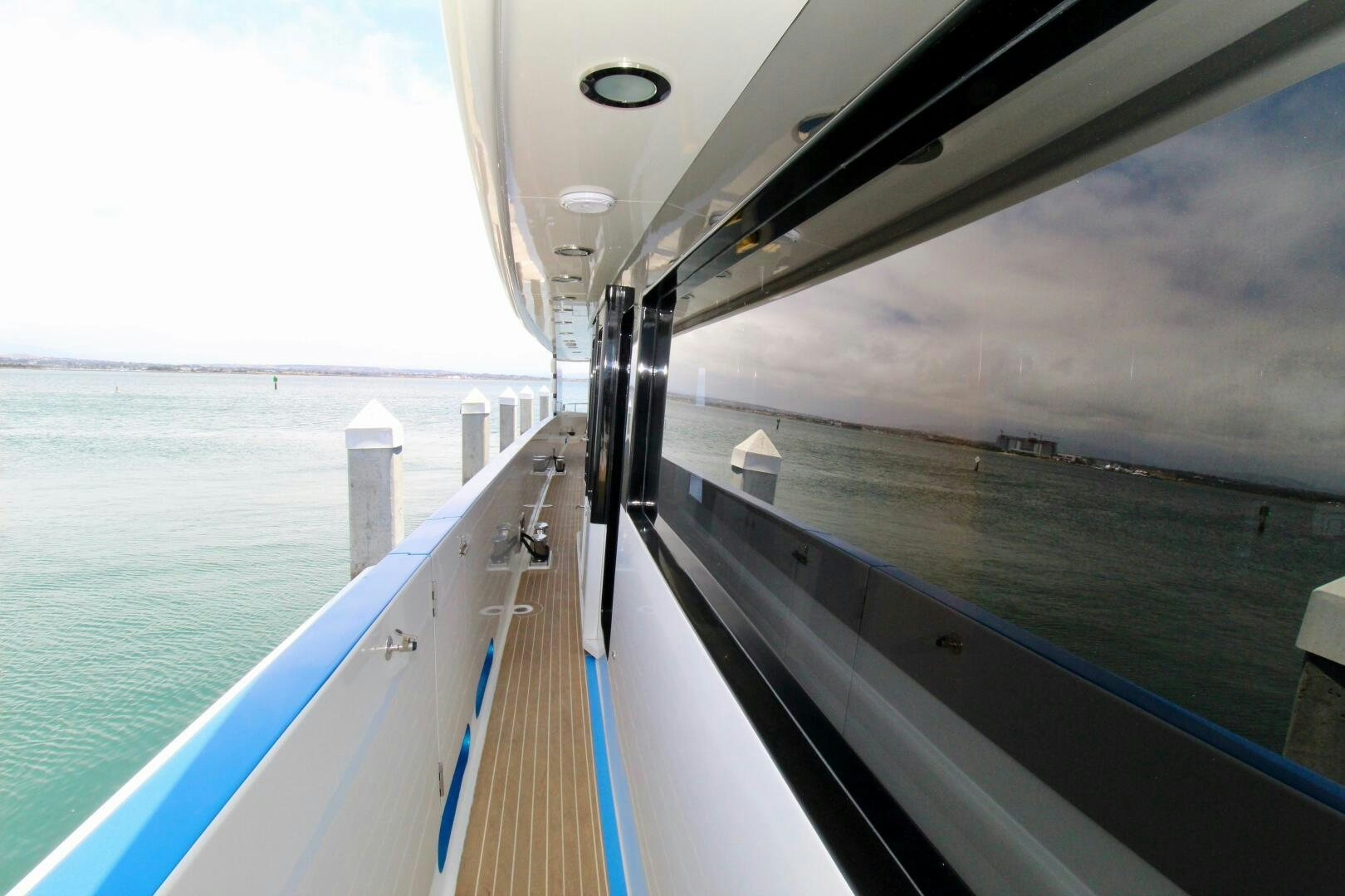 a boat on the water aboard MY WAY Yacht for Sale