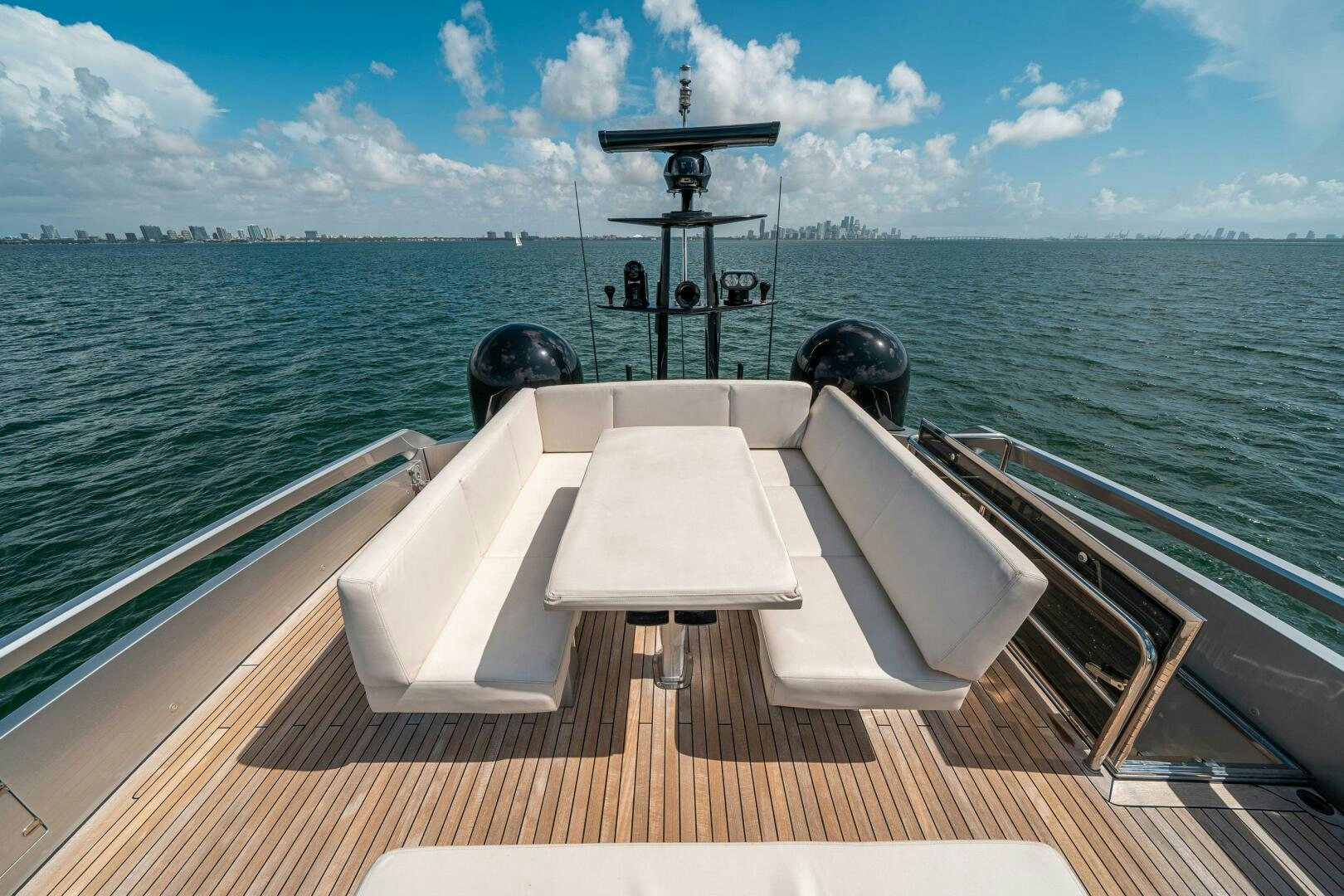 a boat on the water aboard INCOGNITO Yacht for Sale