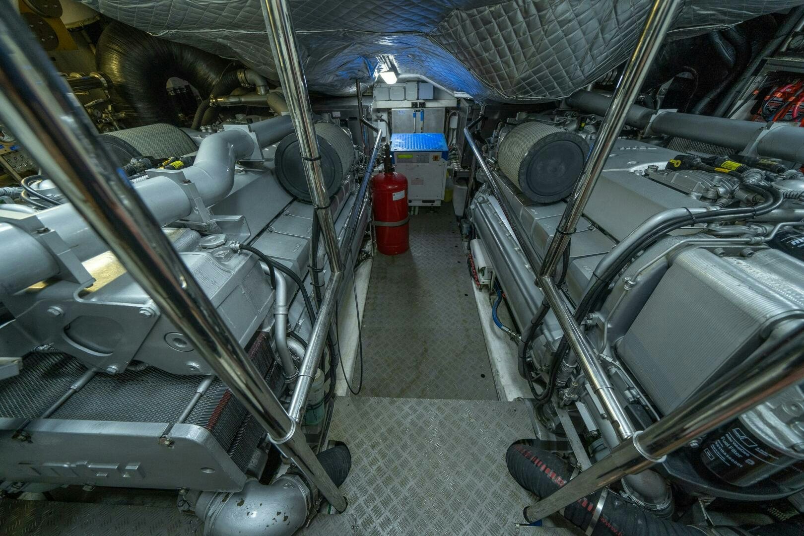 a close-up of a machine aboard INCOGNITO Yacht for Sale