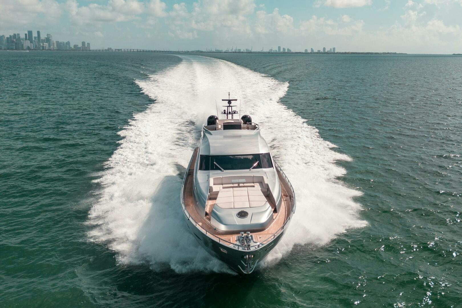 a boat on the water aboard INCOGNITO Yacht for Sale