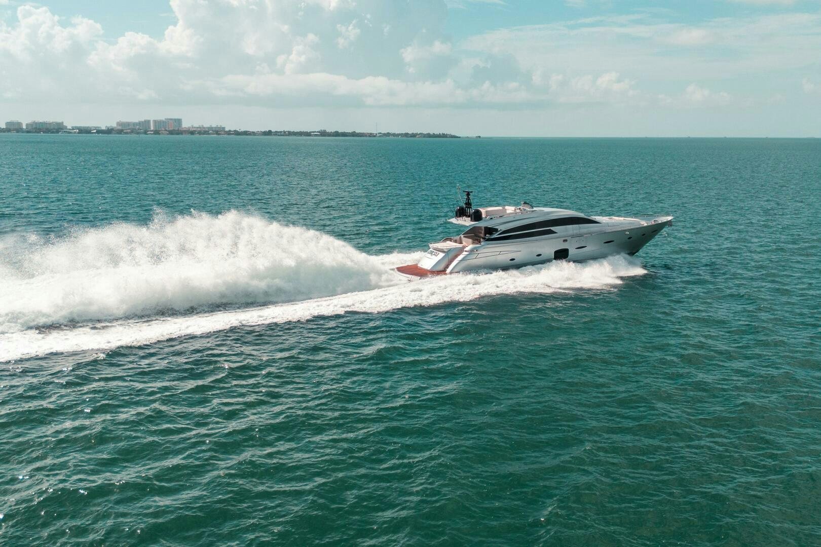 a boat on the water aboard INCOGNITO Yacht for Sale