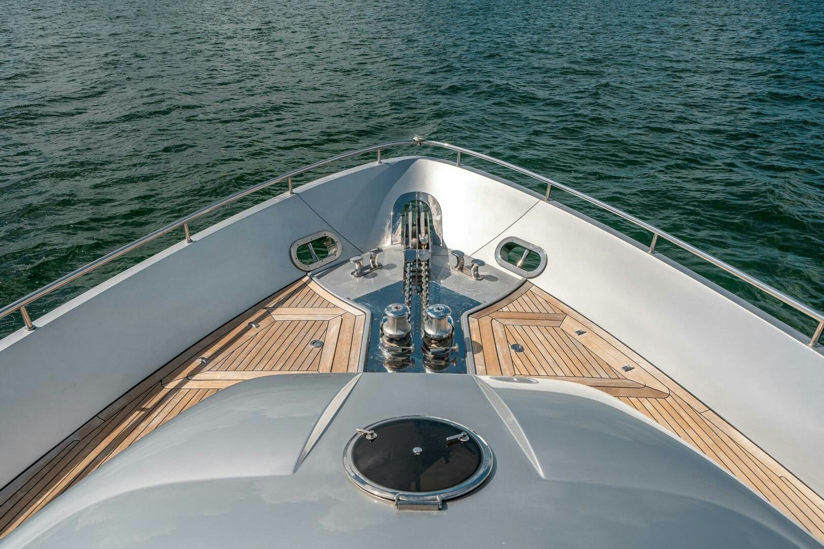 a boat on the water aboard INCOGNITO Yacht for Sale